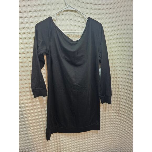 80s Costume  off the Shoulder T Shirt size M - Picture 3 of 3